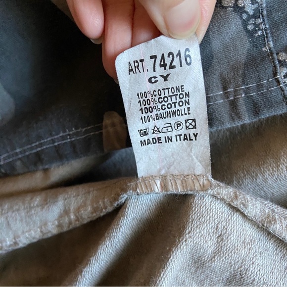 Gigi Moda Camo hooded open front cotton cardigan Sz One Size 22” PTP - Picture 9 of 11